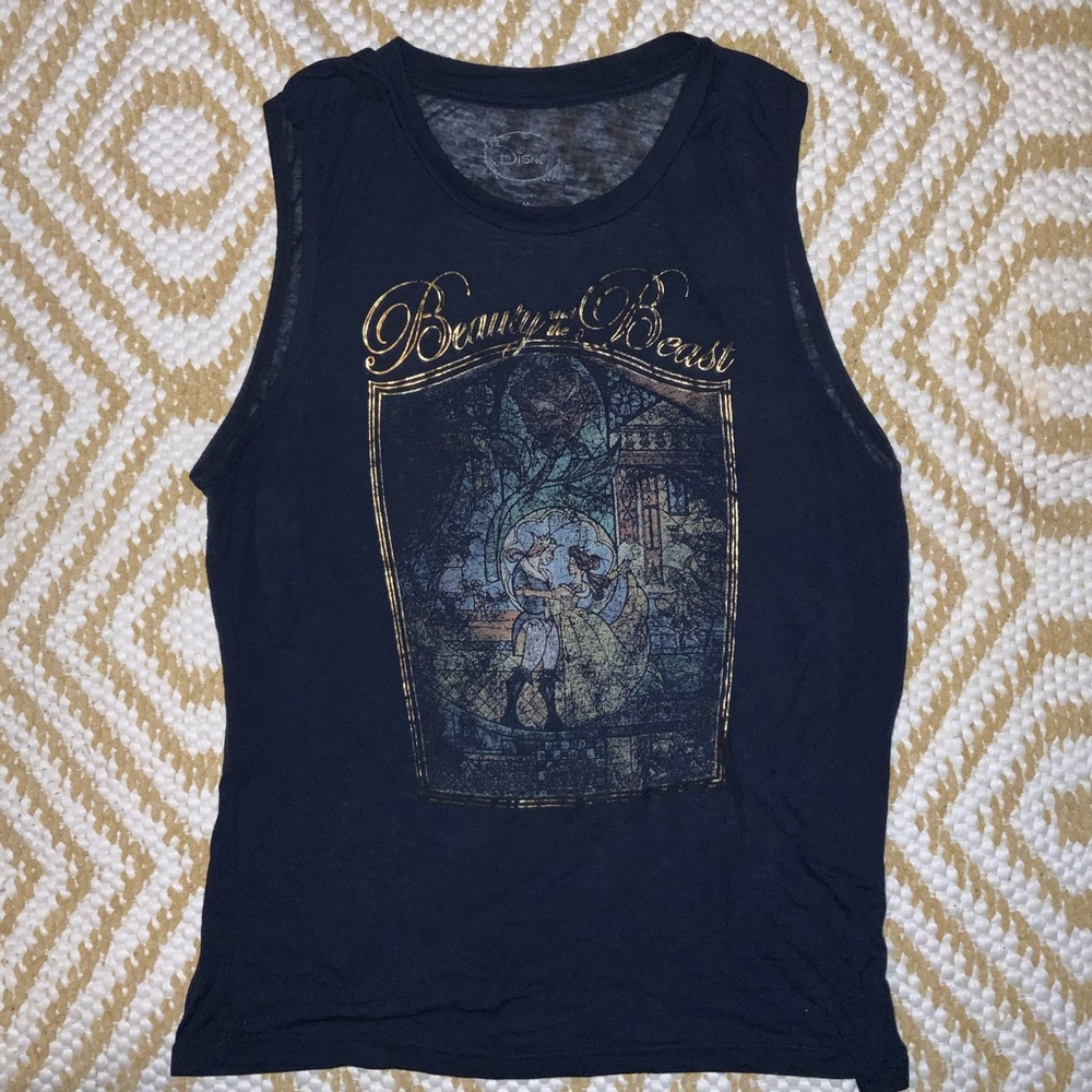 Disney Beauty and the Beast Tank Top T-Shirt